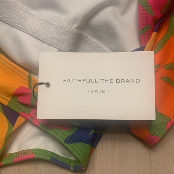 NEW Faithfull The Brand One Piece Small Aurea Costa Rei Floral Print Cruise - Picture 10 of 12